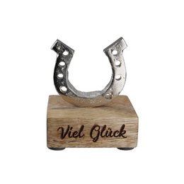 Aluminum lucky charm "horseshoe" VE 8 so