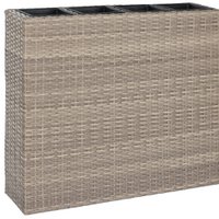 SYNTHETIC RATTAN FLOWER POT PP 95X26X80 PLANTER MC211113
