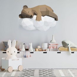 DIY Sovende Bjørn – Brun