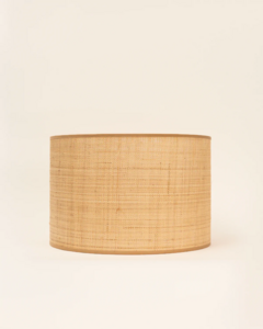 Lampenschirm aus natürlichem Bast