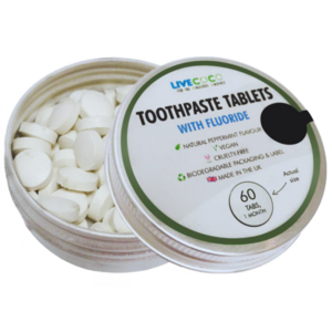 Fresh Peppermint (Fluoride-1440ppm) - Zero Waste Toothpaste Tablets