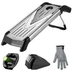 V-vlak groentesnijder