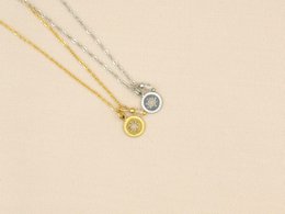 Ketting rock, ster berg kristal, zilver of goud stainless steel