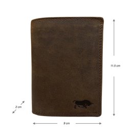 Portefeuille Homme - Portefeuille Homme - Portefeuille Arrigo - Modèle Billfold en Cuir de Buffle 3 Couleurs