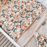 Lakentje wieg Boho flower