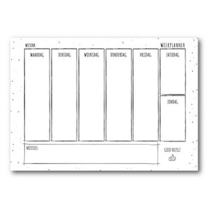 Weekly planner | Block