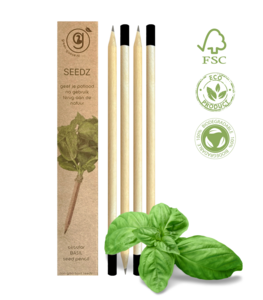 green-goose® Seedz Flower Pencil | 4 Pieces | Mint