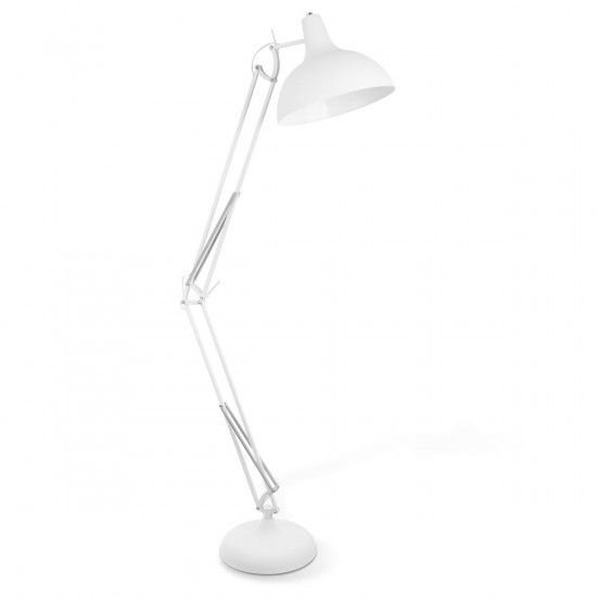 Furny vloerlamp classic wit