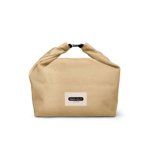 Lunch bag, insulated, beige