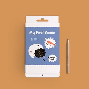 Fun -Aktivitätsbuch für Kinder - Scrollino mein erster Comic