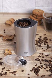 Adler AD 443 Coffee Grinder - Stainless steel 150 W 70 g Number of cups 8 pc(s)