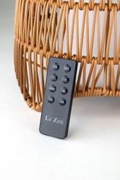 Le Zen Enzy Brown - vinkøler med højttaler og LED-lys