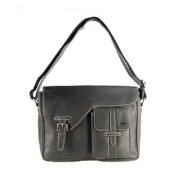 Umhängetasche Damen - Umhängetasche Herren - Umhängetasche Leder - Briefträgertasche Leder - 3 verschiedene Lederfarben