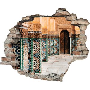 3D muursticker - De entree