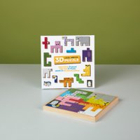 Tough Animals 3D Puzzle