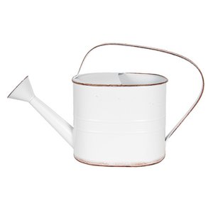Decoratie Gieter 40x14x25 cm Wit Metaal Plantengieter