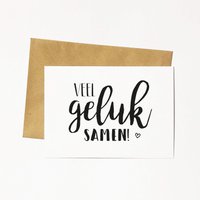 Card - Good luck together