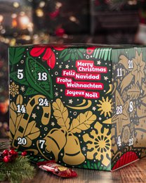 Veganer Adventskalender Würfel – Ohne Zuckerzusatz, vegan, glutenfrei