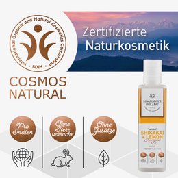 Ayurveda Shampoo Shikakai&Citron 200ml CERTIFICERET NATURLIG KOSMETIK