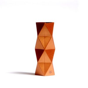Card & Vase in One - Small - Stardust Copper