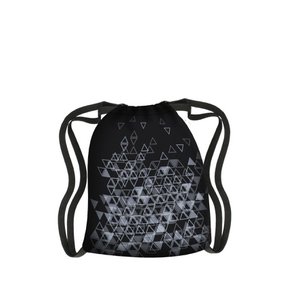 Triangle Backpack In Canvas Fun Sack Line Bertoni