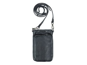Phone wallet cell phone bag leather black