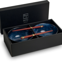 Edo Izayoi Pokébowlset, 17x9cm, 2 pers., giftbox