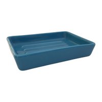 Handgemaakt keramisch zeepbakje Clausa - blauw