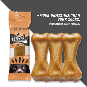 Laikabone Dog Dental Chew - Kaas & Pindakaas (DOOS)