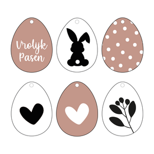 Paaseitjes set 6st.