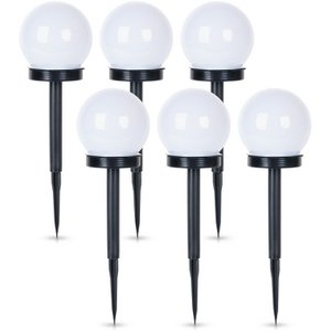 Solar Garden Lights LED gedreven in 33,5 cm 6 pc's