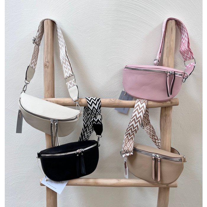VOROLO Marsupio Unisex – Borsa A Tracolla In Nylon Impermeabile, Viola Chiaro, Cinghia Regolabile, Per Sport E Tempo Libero