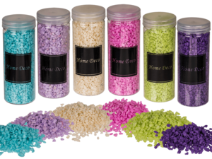 Dekosand, grobkörnig, 6 Farben sort.,