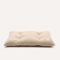 Beige Shearling Dog Bed Cushion, Bela