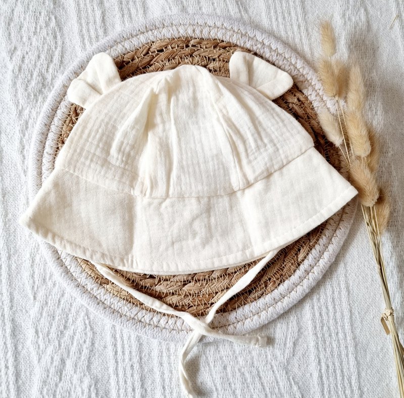 Hydrophiler Sonnenhut für Babys – Beige