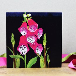 Foxglove Card (flower cards)