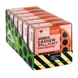 Ost the Queen "Pink Pepper" Lagret delikatesse fra fermenterede cashewnødder