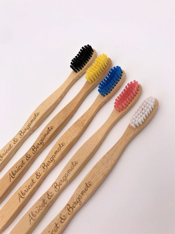 100% biodegradable bamboo toothbrush