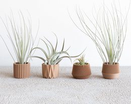 Sæt med 4 plantekasser – Oslo Origami Kobe Stockholm