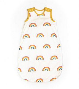 Babasac Multi Tog Babyschlafsack Rainbow Senf Besatz
