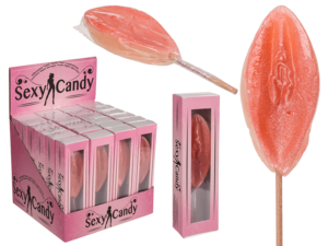 Candy Lollipop, Pussy with strawberry flavour,