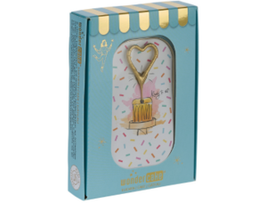 Confetti weiß Wondercake deluxe blau Herz gold