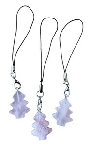 Kerstboom van natuursteen Rozenkwarts