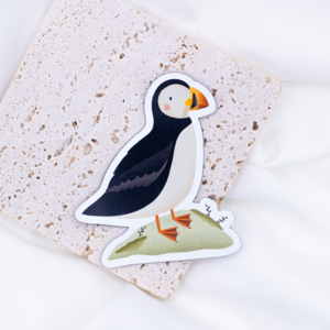 Magnet Puffin bird Iceland - fridge magnet Puffin - Iceland magnet