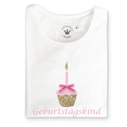 Girls T-Shirt Happy Birthday