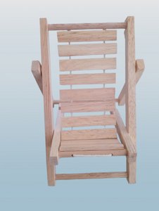 Strandstoel beach chair minatuur