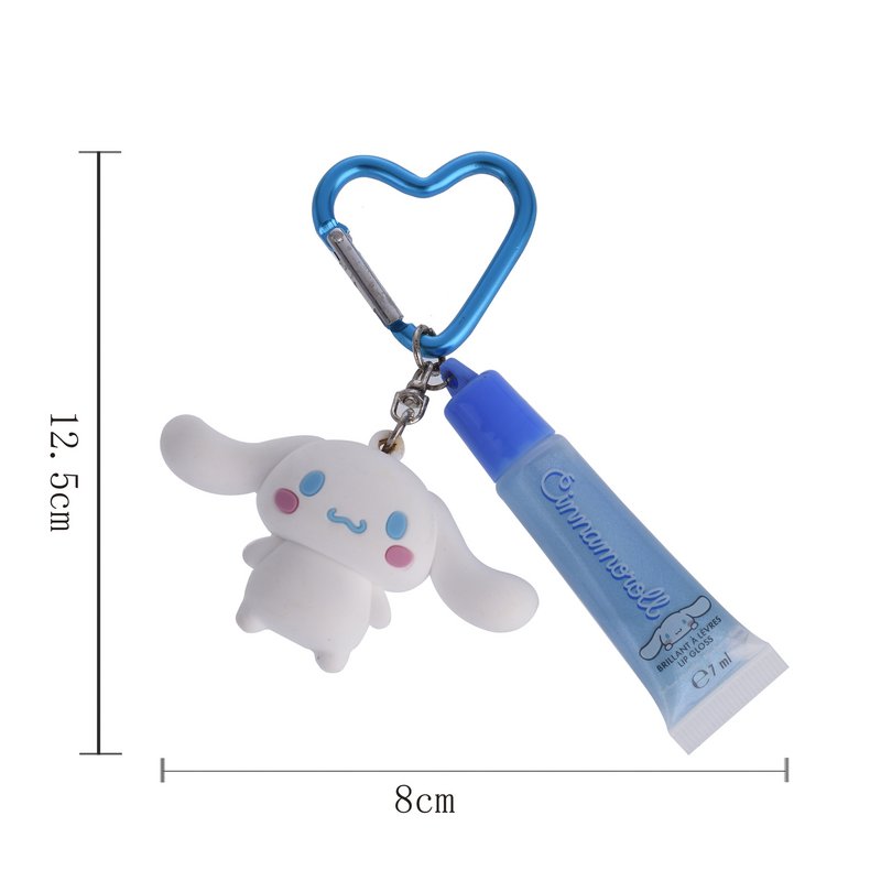 Gloss à Lèvres Cinnamoroll 7 ml avec Porte-clés 3D