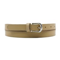 Women genuine leather belt 5100120 Beige