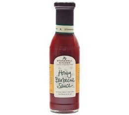 Honey barbecue sauce, a sweet and tangy condiment made with honey, perfect for grilling and dipping.