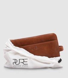 Kulturtasche ATLAS Cognac